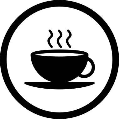 Illustration çay simgesi   