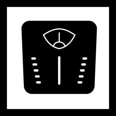 İllüstrasyon Ağırlık Makinesi Simgesi