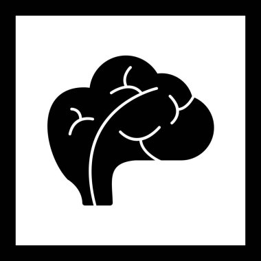 İllüstrasyon beyin simgesi