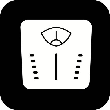 İllüstrasyon Ağırlık Makinesi Simgesi