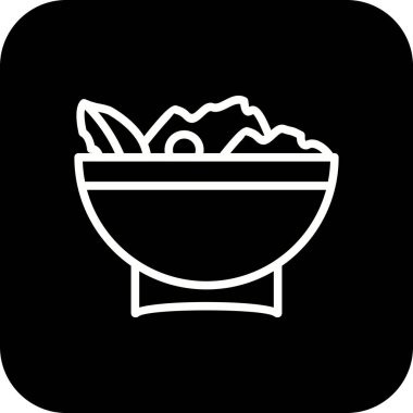 Illustration salata simgesi