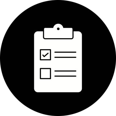 Çizim kontrol listesi simgesi