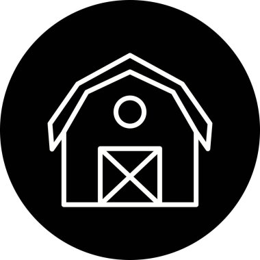 İllüstrasyon Ahır Simgesi