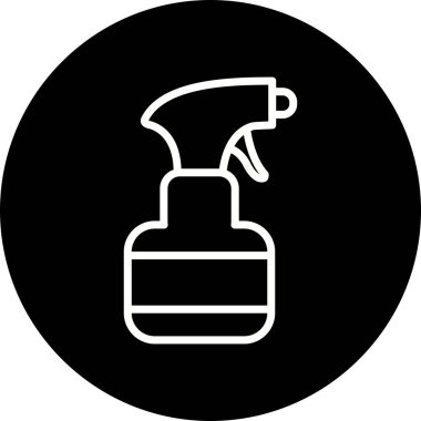 İllüstrasyon püskürtücü simgesi