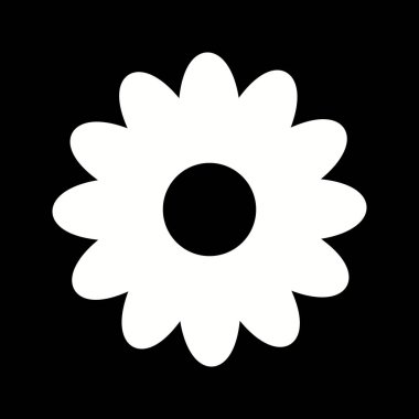 Çizim papatya simgesi