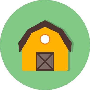 İllüstrasyon Ahır Simgesi