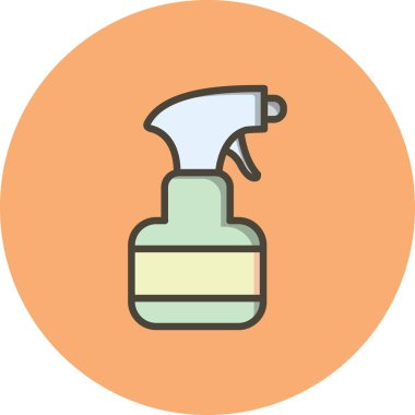 İllüstrasyon püskürtücü simgesi