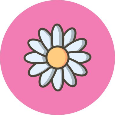 Çizim papatya simgesi