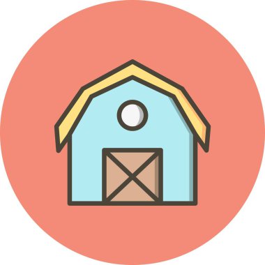 İllüstrasyon Ahır Simgesi