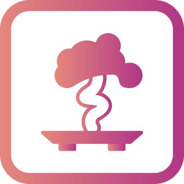 Illustration Bonsai simgesi