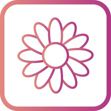 Çizim papatya simgesi