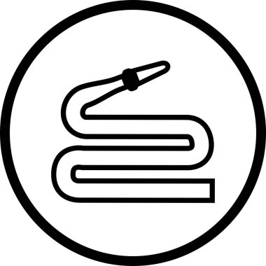 İllüstrasyon hortum simgesi