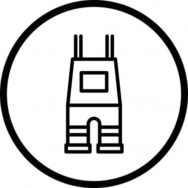 Illustration Dungarees simgesi