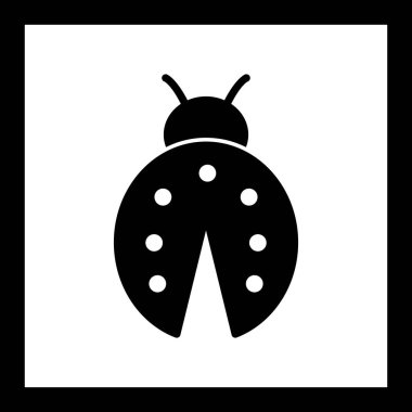 İllüstrasyon Lady Bug simgesi