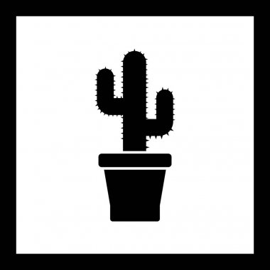 İllüstrasyon kaktüs simgesi