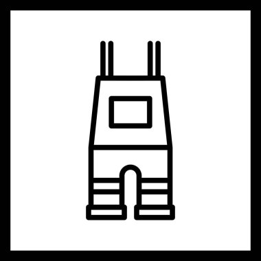 Illustration Dungarees simgesi