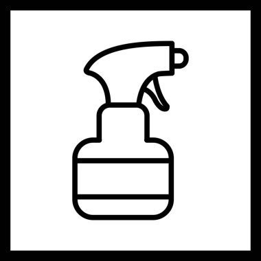 İllüstrasyon püskürtücü simgesi