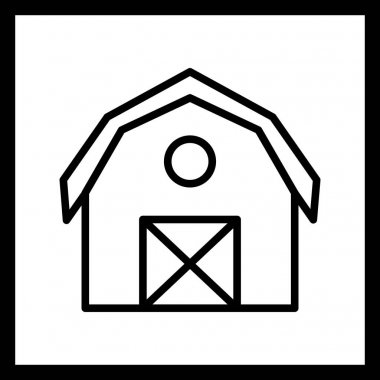 İllüstrasyon Ahır Simgesi