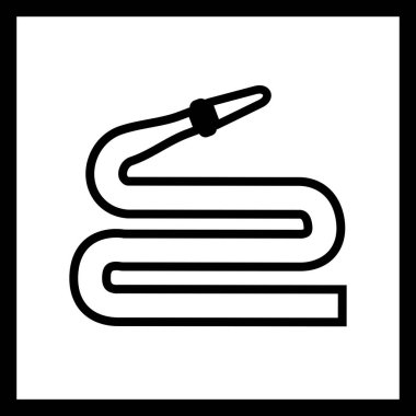 İllüstrasyon hortum simgesi