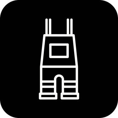 Illustration Dungarees simgesi