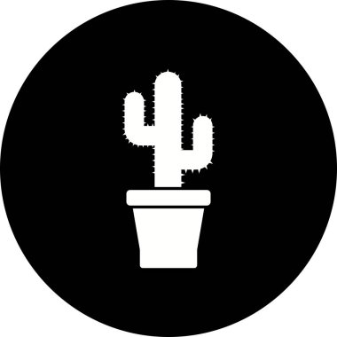 İllüstrasyon kaktüs simgesi