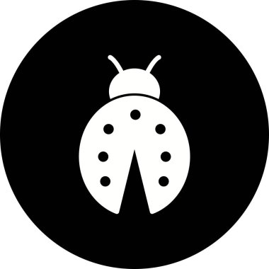 İllüstrasyon Lady Bug simgesi