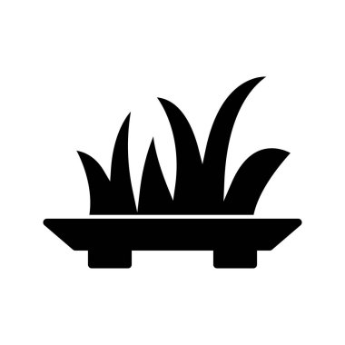 İllüstrasyon çim simgesi        