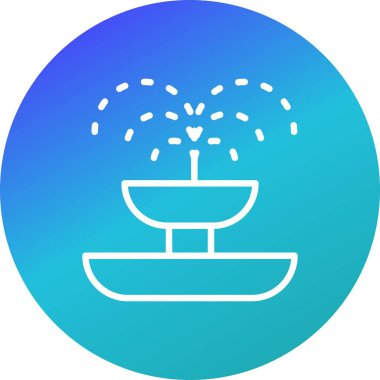 İllüstrasyon Çeşme simgesi