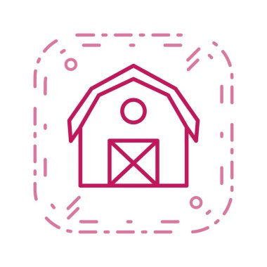 İllüstrasyon Ahır Simgesi