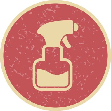 İllüstrasyon püskürtücü simgesi