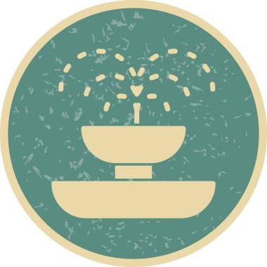 İllüstrasyon Çeşme simgesi