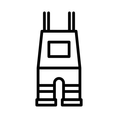 Illustration Dungarees simgesi