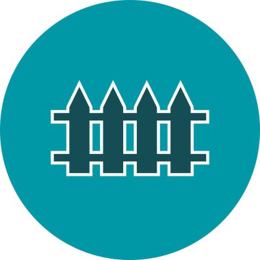 İllüstrasyon Çit Simgesi