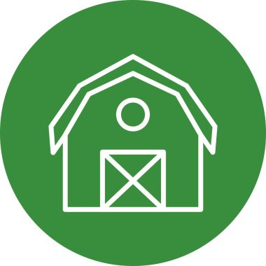 İllüstrasyon Ahır Simgesi