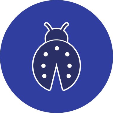 İllüstrasyon Lady Bug simgesi