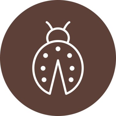 İllüstrasyon Lady Bug simgesi