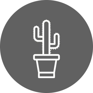 İllüstrasyon kaktüs simgesi