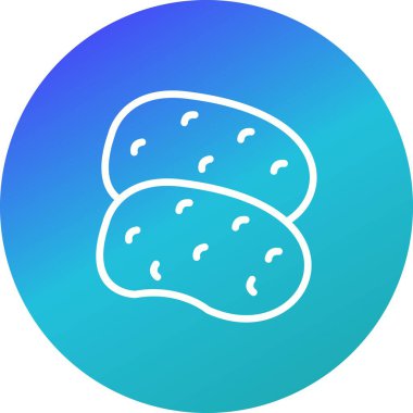 Illustration patates simgesi