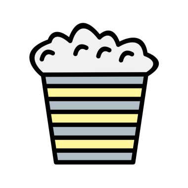 Illustrationpopcorn simgesi