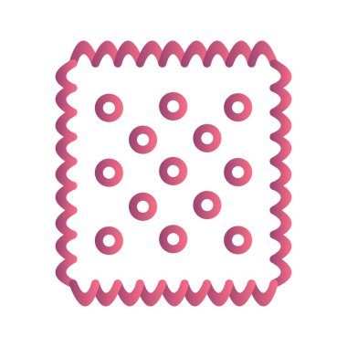 İllüstrasyon bisküvi simgesi