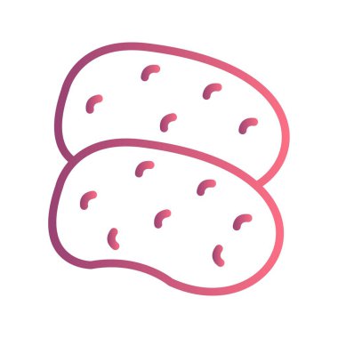 Illustration patates simgesi