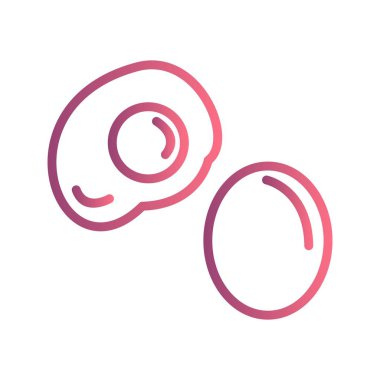 İllüstrasyon yumurta simgesi