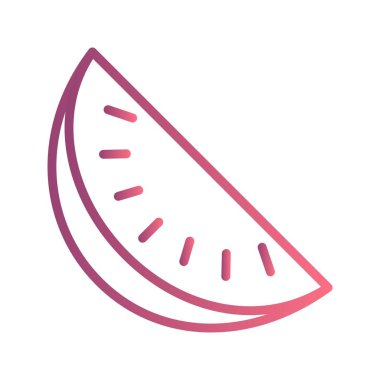 İllüstrasyon karpuz simgesi