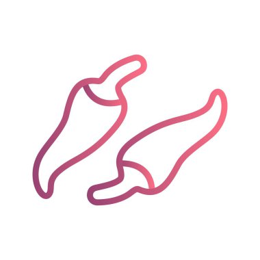 Illustration biber simgesi