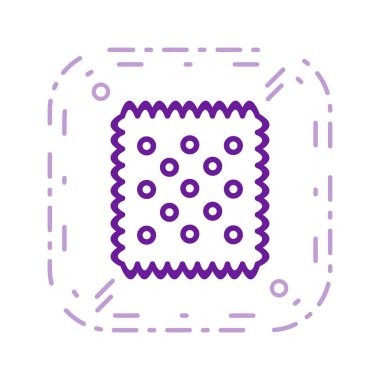 İllüstrasyon bisküvi simgesi