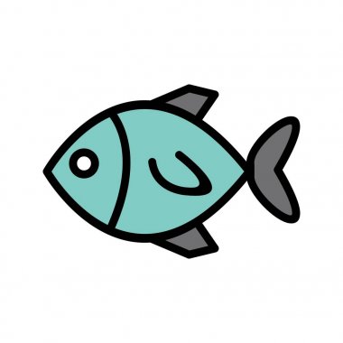 İllüstrasyon balık simgesi