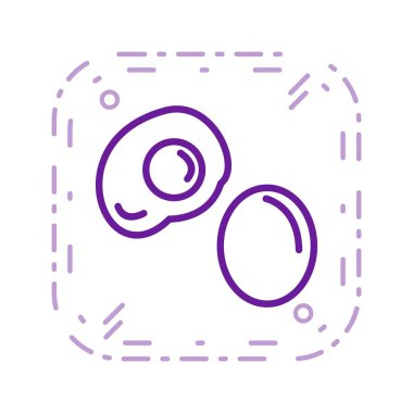 İllüstrasyon yumurta simgesi