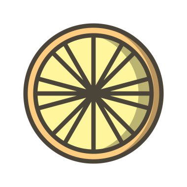 İllüstrasyon limon simgesi