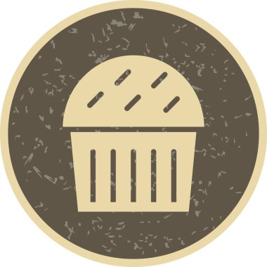 İllüstrasyon Cupcake simgesi