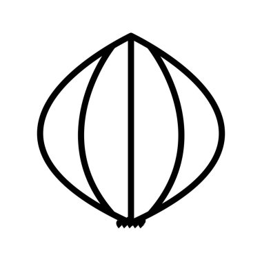 İllüstrasyon sarımsak simgesi